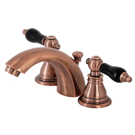 Kingston Brass KB956AKL Duchess Widespread Bathroom Faucet W/ Plastic Pop-Up, Copper KB956AKL